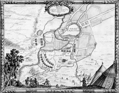 Assedio di Cracovia (1655) da Erik Dahlbergh